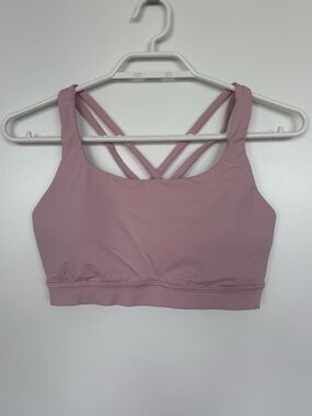 Lululemon Energy Bra Pink Haze